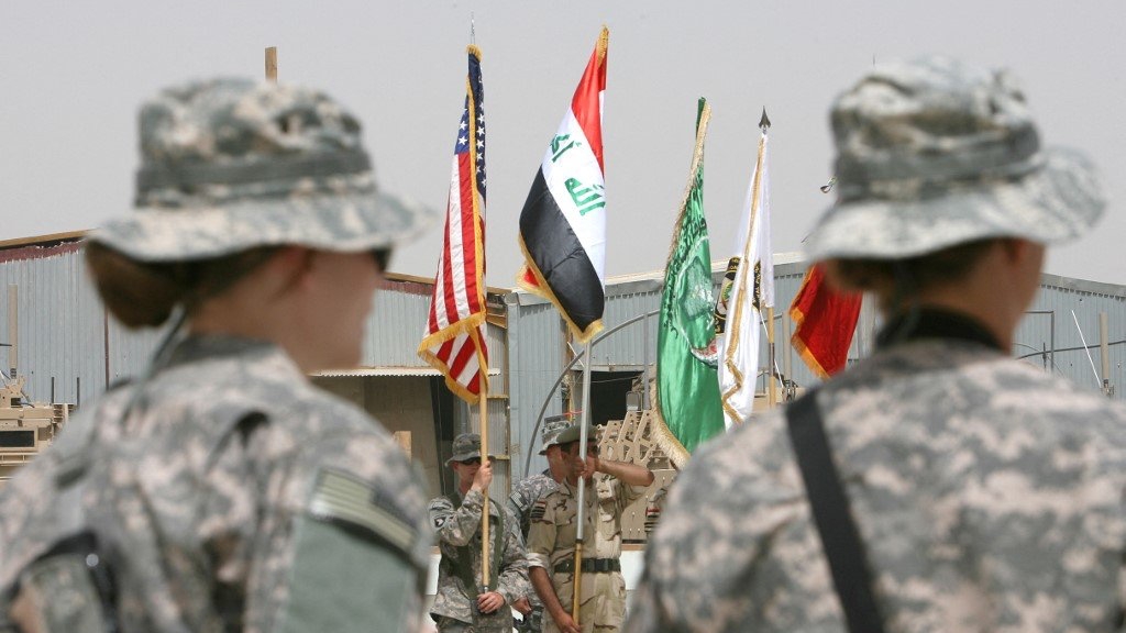 داخل قاعدة أميركية في العراق
