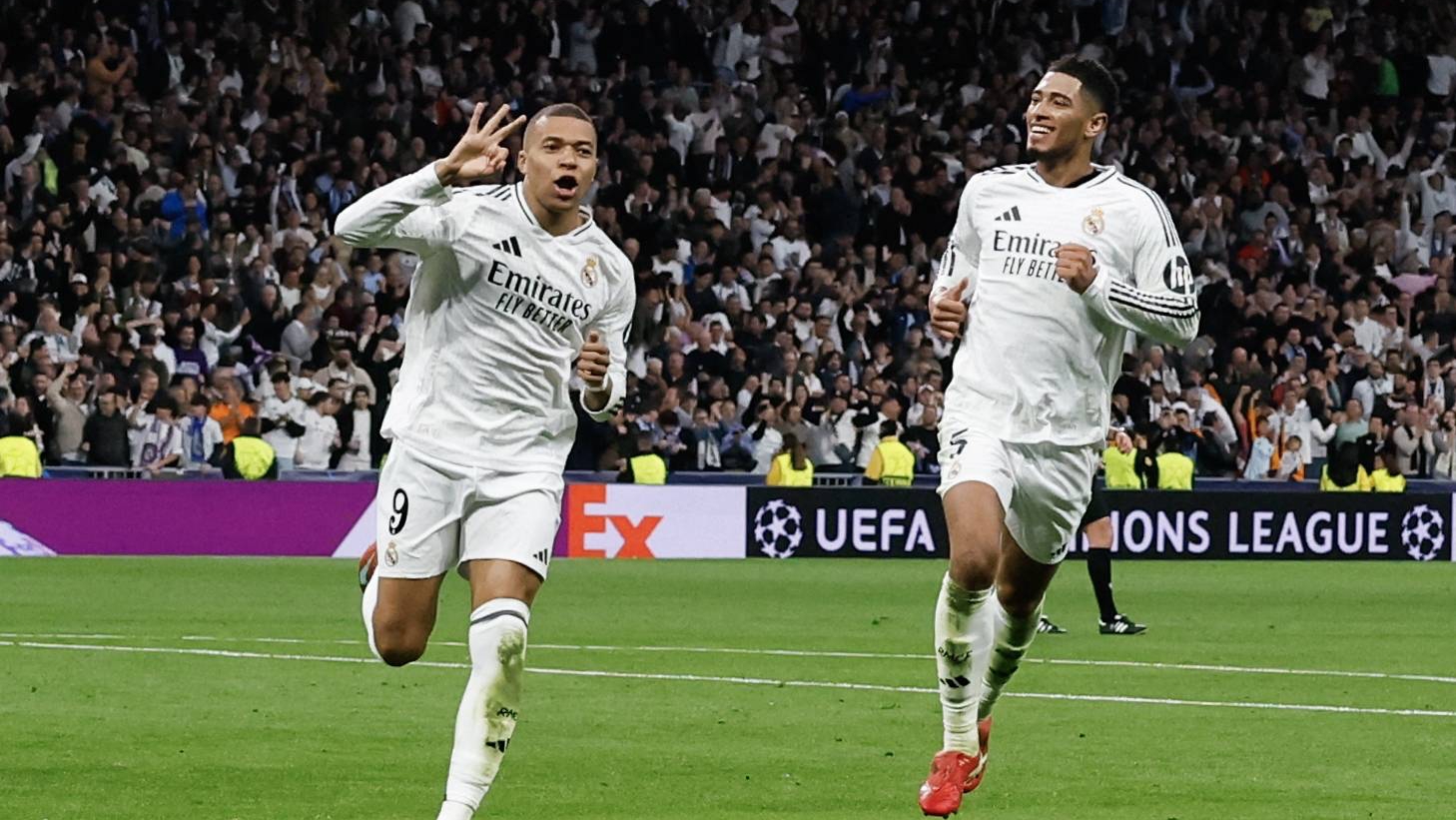 مبابي استعاد خطورته وسجل ثلاثية بالملحق في مرمى سيتي