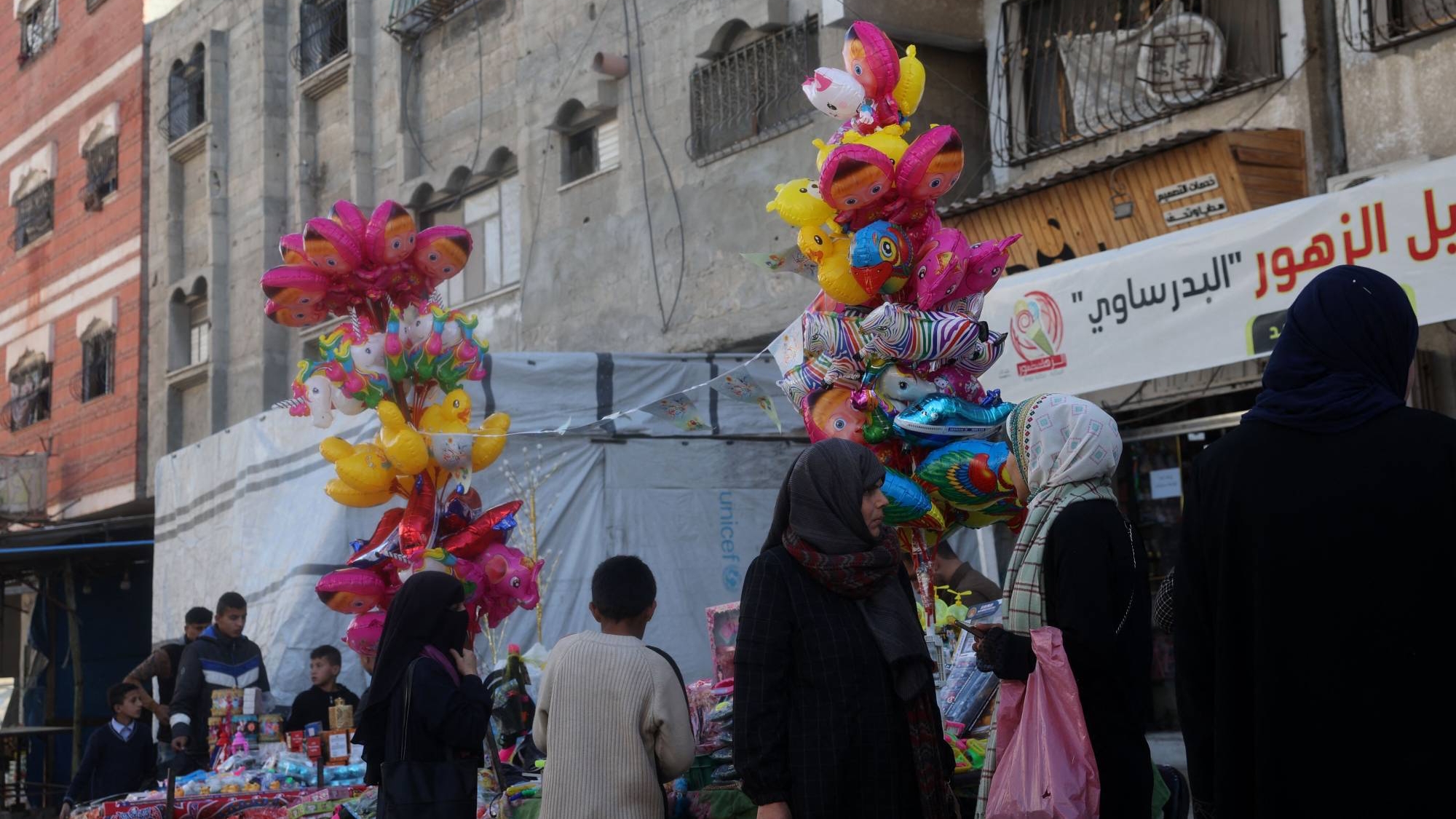 زينة رمضان في غزة