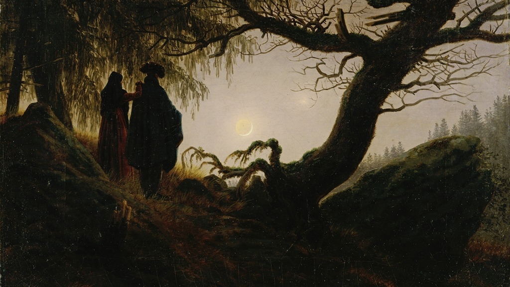 من أعمال الرسام الألماني كاسبر ديفيد فريدريك