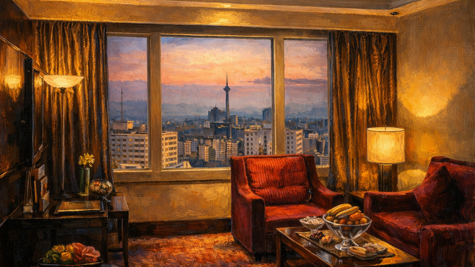 نافذة في الطابق الرابع عشر‎