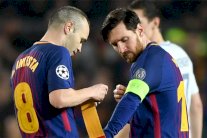 ميسي يخلف إنييستا في قيادة برشلونة