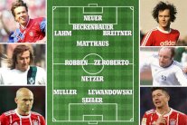 البافاريون والألمان يحتكرون التشكيلة المثالية في تاريخ 