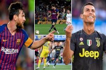 ميسي يتفوق على رونالدو في أول مباراة لهما بدوريين مختلفين