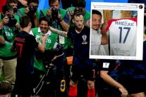 ماندزوكيتش يهدي قميصه للمصور الأشهر في مونديال روسيا