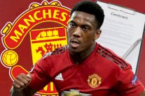 مانشستر يونايتد يدرس تجديد عقد مهاجمه أنطوني مارسيال