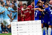 ثلاثي الصدارة دون خسارة في إنجاز تاريخي ببطولة الدوري الإنكليزي