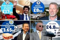 الشيخ منصور آل نهيان صاحب اكبر ثروة بين ملاك الأندية الإنكليزية