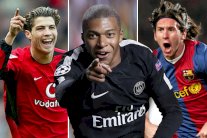 الأرقام تؤكد تفوق مبابي الواضح على ميسي ورونالدو في سن العشرين