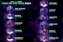 ليفربول وريال مدريد يهيمنان على التشكيلة المثالية للاتحاد الأوروبي