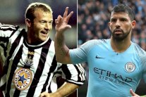 اغويرو يعادل إنجاز شيرر ويسجل 11