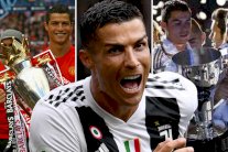 رونالدو أول لاعب في التاريخ يتوج بثلاثة دوريات أوروبية كبرى