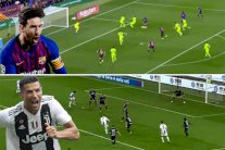 كريستيانو رونالدو يسبق ليونيل ميسي إلى الهدف رقم 600