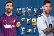 ميسي يتطلع لإحراز حزمة من الألقاب والجوائز مع برشلونة والأرجنتين في عام 2019