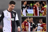 كريستيانو رونالدو يسخر من قصر قامة فلورينزي قائد روما