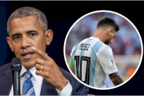 أوباما ينصح الشباب بأخذ العبرة من فشل ميسي الدولي