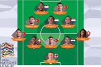 البرتغال وهولندا تسيطران على التشكيلة المثالية لدوري الأمم الأوروبية