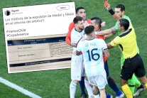 تقرير حكم مباراة الأرجنتين وتشيلي يدين ميسي ويبرر طرده