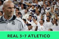 جماهير ريال مدريد تنقلب على زيدان بعد سباعية أتلتيكو مدريد