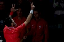 كأس ديفيس: ديوكوفيتش يتلاسن مع المشجعين البريطانيين 