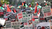 مظاهرات مؤيدة للفلسطينيين تعم مختلف أنحاء المملكة المتحدة