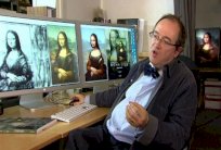 العثور على صورة اخرى تحت الموناليزا