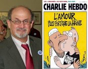 سلمان رشدي يحمل على روائيين قاطعوا تكريم شارلي ايبدو