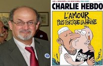 رشدي يستغرب من كتاب احتجوا على تكريم شارلي ايبدو 