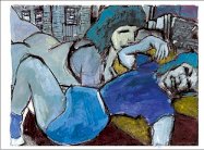 مناظر ريفية وحضرية في معرض فني لبوب ديلان