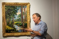 لوحة لتشرشل كانت تزيّن يخت أرسطو أوناسيس بيعت لقاء 1,84 مليون دولار