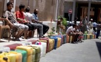 ازمة الوقود تدفع غزة للاعتماد على عربات الحمير لجمع القمامة 