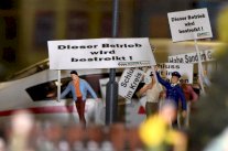 إضراب تاريخي يعرقل خطوط السكك الحديد في ألمانيا