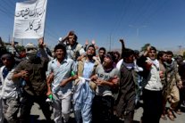 تظاهرات احتجاجًا على التزوير في الانتخابات في شوارع كابول