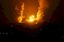 عشرات الغارات الجوية الإسرائيلية على قطاع غزة