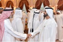 محمد بن راشد يستقبل أبناء القبائل بمناسبة رمضان