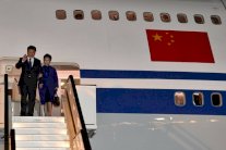  وصول الرئيس الصيني الى لندن في زيارة دولة