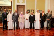 خلف الحبتور يناقش فرص الاستثمار في مصر 