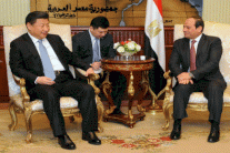 الرئيس الصيني يبدأ مباحثات مع السيسي في القاهرة