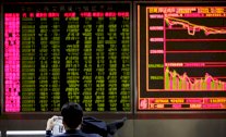 بورصتا الصين تهزان مجددًا أسواق المال في العالم 