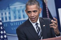 اوباما يشيد بانخفاض نسبة البطالة الى ما دون ال5%