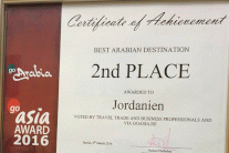 الأردن ثاني أفضل وجهة سياحية عربية للسيّاح الألمان