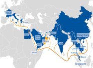 أول كابل بحري يربط آسيا وإفريقيا بأوروبا 