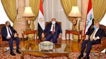 بدء مباحثات وزراء خارجية العراق ومصر والأردن في بغداد