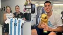 طليقة نجم الأرجنتين تبيع قميص وميدالية المونديال