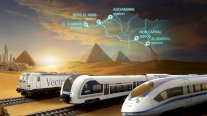 مصر تطلق سادس أكبر نظام قطارات عالية السرعة في العالم
