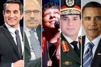 شعبان عبد الرحيم يهاجم باسم يوسف والبرادعي وأوباما والإخوان ويمدح السيسي