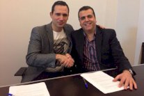 ظافر العابدين يوقع عقد انضمامه لمسلسل ٢٤ قيراط 