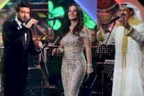 إيلاف في حفل ديانا حدّاد والمهندس والرويشد في هلا فبراير