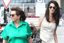 جورج كلوني يلتقي بحماته المستقبلية في إيطاليا