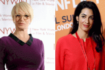 إلين باركين تحتفي بخطيبة جورج كلوني أمل علم الدين 